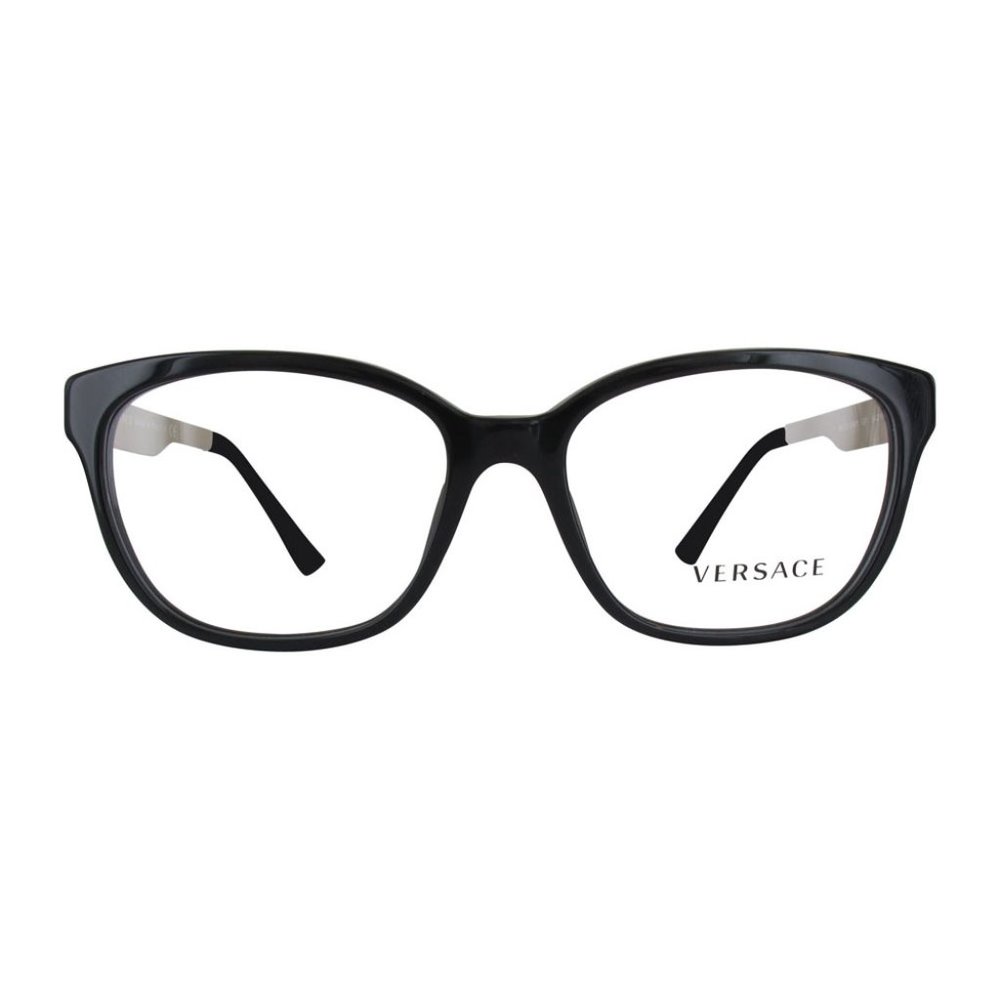 New Versace Black & Gold Eyeglasses